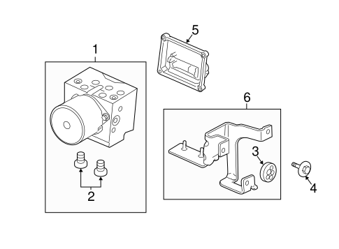 Silverado 2500 HD ABS COMPONENTS
