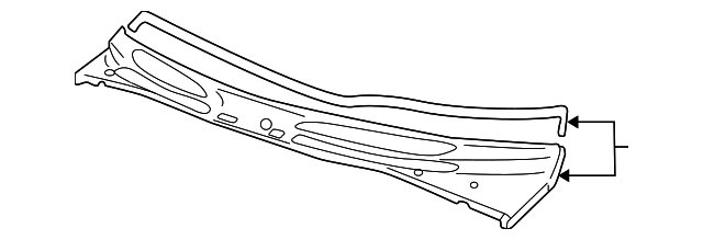 BCC4811 COWL GRILLE