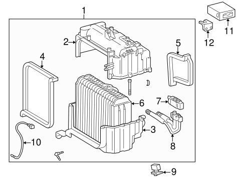 HVAC/BLOWER MOTOR & FAN for 1996 Toyota RAV4 #1