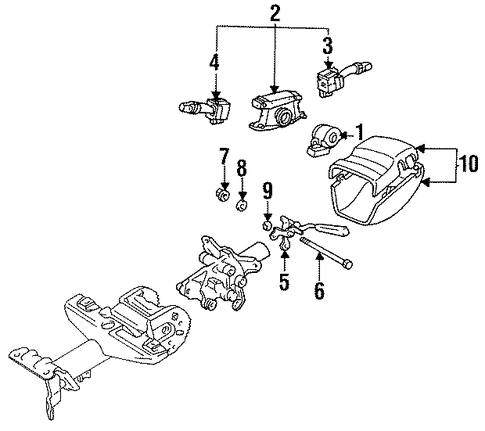 ELECTRICAL/SWITCHES for 1996 Toyota Celica #3