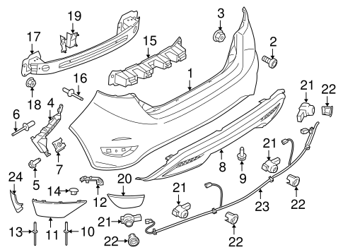 Fiesta BUMPER & COMPONENTS - REAR