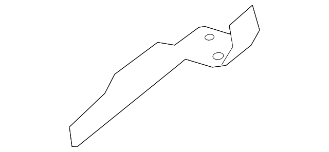 3S4Z16102AD Деталь SUPPORT, LEFT