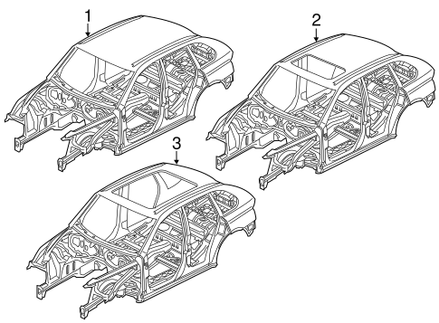 Cayenne BODY SHELL