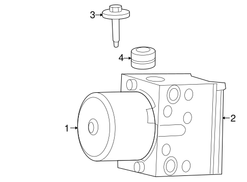 ABS Components for 2011 Ram Dakota #0