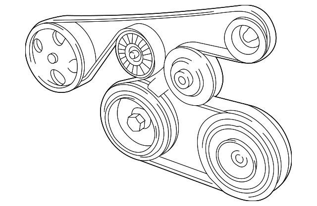 88971576 Деталь SERPENTINE BELT
