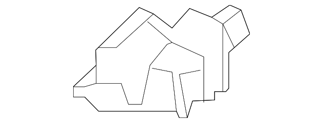 970-572-541-00 Деталь SOUND ABSORBER, LEFT