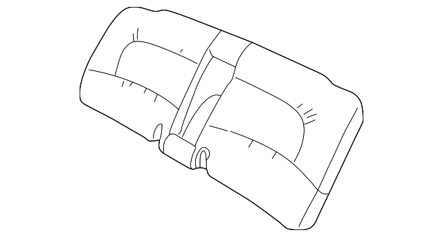 16816933 Деталь SEAT BACK COVER