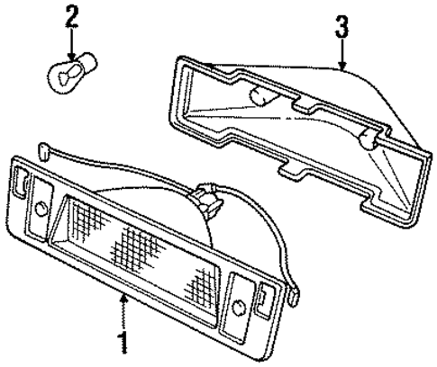 Discovery HIGH MOUNTED STOP LAMP