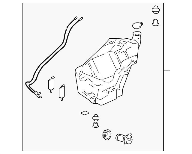15823939 Деталь RESERVOIR ASSY