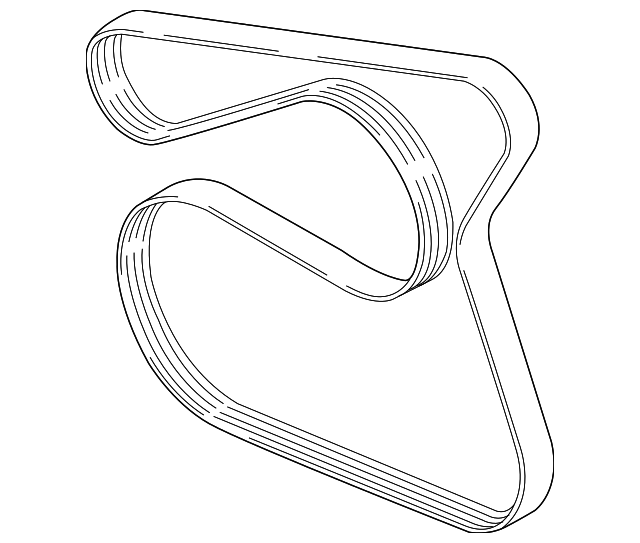 DS7Z-8620-A Деталь SERPENTINE BELT