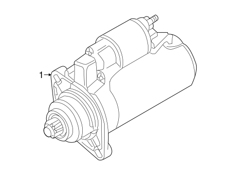 ELECTRICAL/STARTER for 2011 Toyota Matrix #1