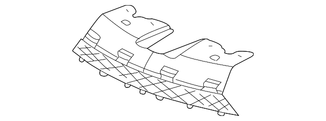 22712649 Деталь UPPER GRILLE