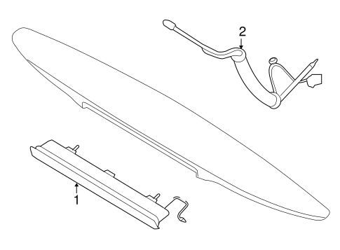 C30 HIGH MOUNTED STOP LAMP