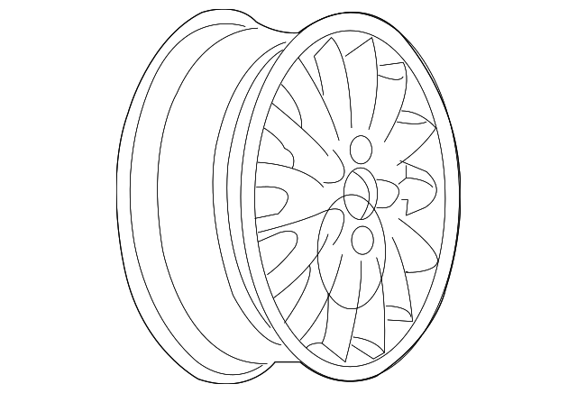 9594250 WHEEL, ALLOY