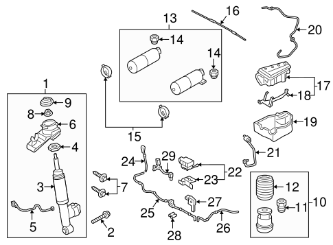 XC90 SHOCKS & COMPONENTS