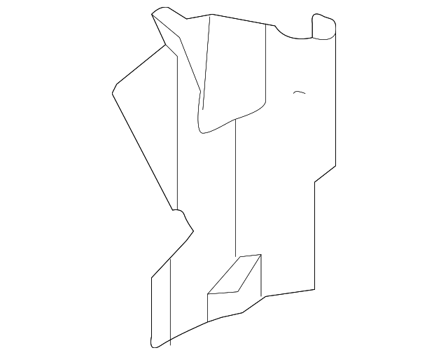 DR3Z-8310-D Деталь AIR GUIDE, RIGHT