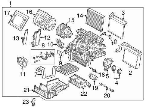 Focus BLOWER MOTOR & FAN