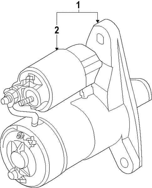 Electrical/Starter for 2014 Nissan Versa #2