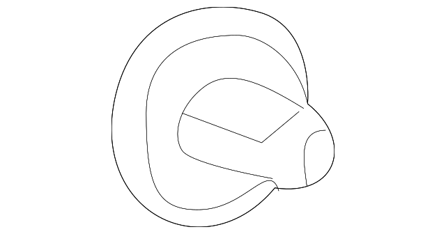 LR018389 Деталь ROCKER MOLDING CLIP, LEFT