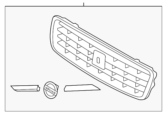 30756991 Деталь GRILLE ASSY