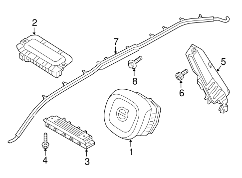 XC90 AIR BAG COMPONENTS