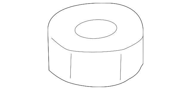 19184333 Деталь OUTER TIE ROD CASTLE NUT, RIGHT