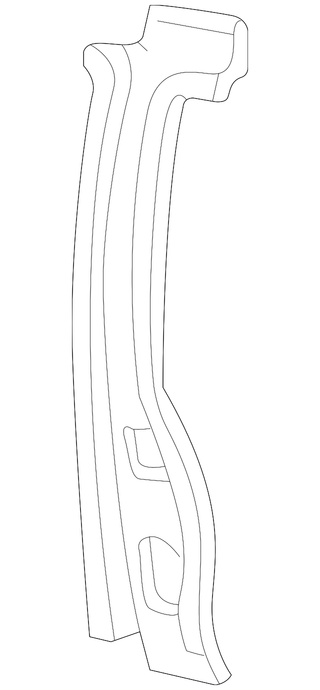 6F2Z-17281A35-AA Деталь INNER CENTER PLR, LEFT