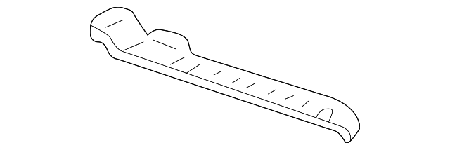 3F2Z1720063AA Деталь SUPPORT, LEFT