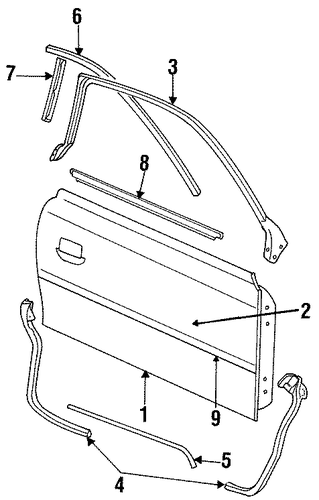 Mustang DOOR & COMPONENTS