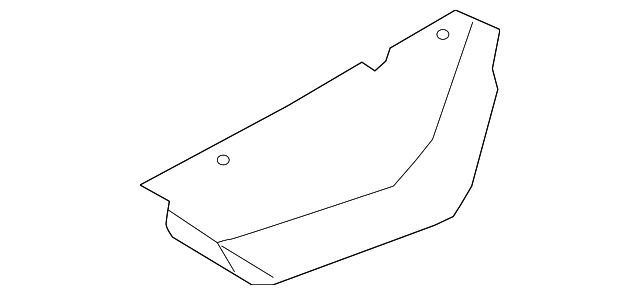 C1BZ-6775-B Деталь AIR SHIELD