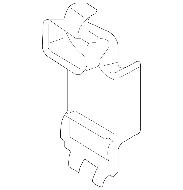 D2BZ-8310-C Деталь AIR DEFLECTOR
