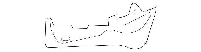 D2BZ-8310-D Деталь SIDE SHIELD, RIGHT