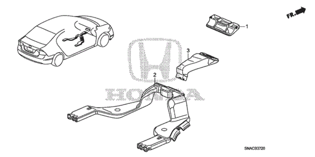 Duct for 2011 Honda Civic #0