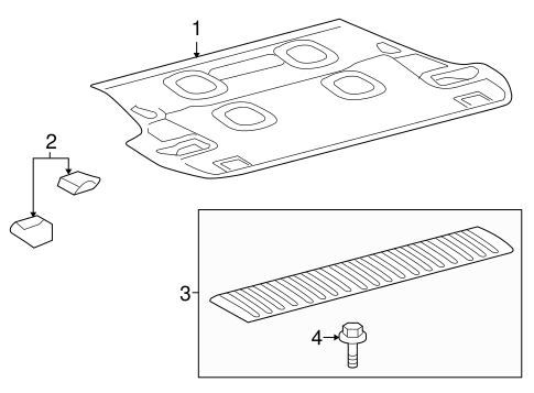 BODY/INTERIOR TRIM - REAR BODY for 2010 Toyota Land Cruiser #1