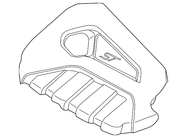 C1BZ-6A949-A Деталь ENGINE COVER