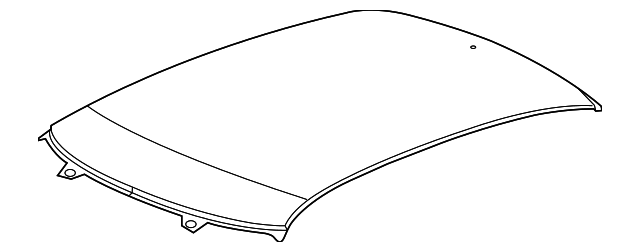 93168685 Деталь ROOF PANEL