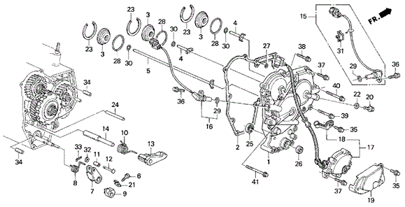 Gasket, R Side Cover Gasket, R Side Cover