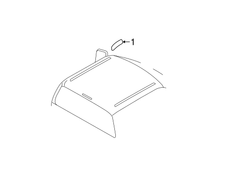 Exterior Trim - Cab for 2015 Ford F-350 Super Duty #0