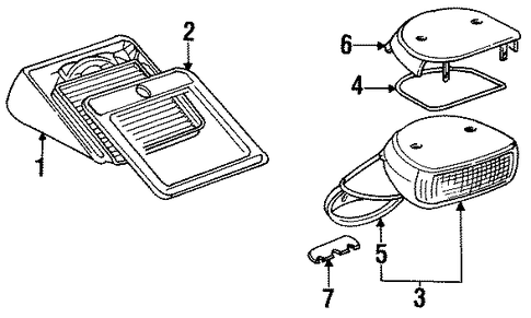 911 HIGH MOUNT LAMPS