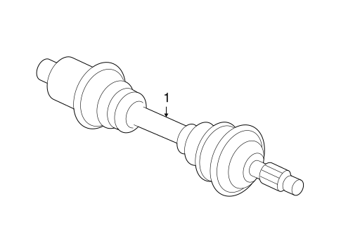 Malibu DRIVE AXLES