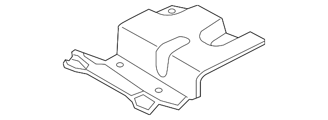 30883263 Деталь FRONT CONSOLE BRACKET