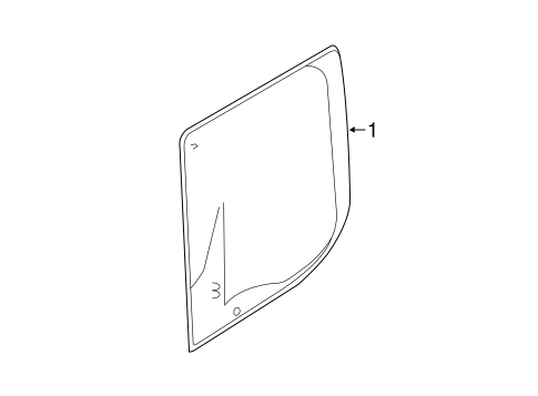 Body/Glass & Hardware - Back for 2016 Ford Transit-150 #2