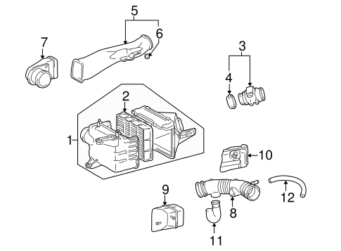 MAINTENANCE & LUBRICATION/FILTERS for 1998 Toyota 4Runner #2