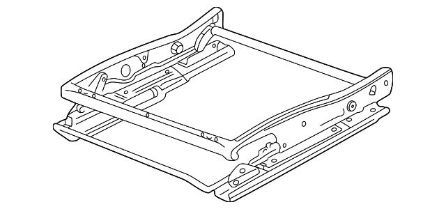 90585036 Деталь SEAT TRACK, LEFT