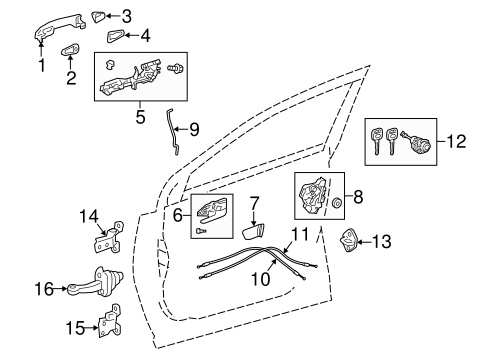 BODY/REAR DOOR for 2014 Toyota RAV4 #1