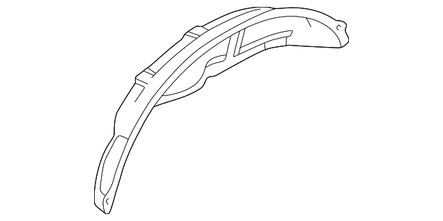 9170117 Деталь INNER WHEELHOUSE, LEFT