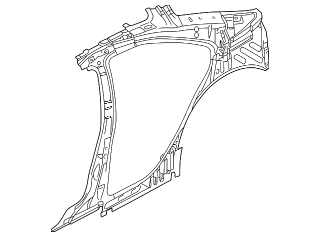 9474653 Деталь INNER PANEL, LEFT