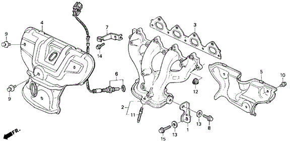 Gasket, Ex Manifold (Ishino Gasket) Gasket, Ex Manifold (Ishino Gasket)