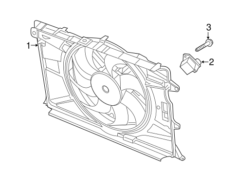 Cooling Fan for 2015 Jeep Renegade #0
