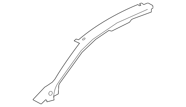 T2H4734 Деталь RAIL REINF, RIGHT